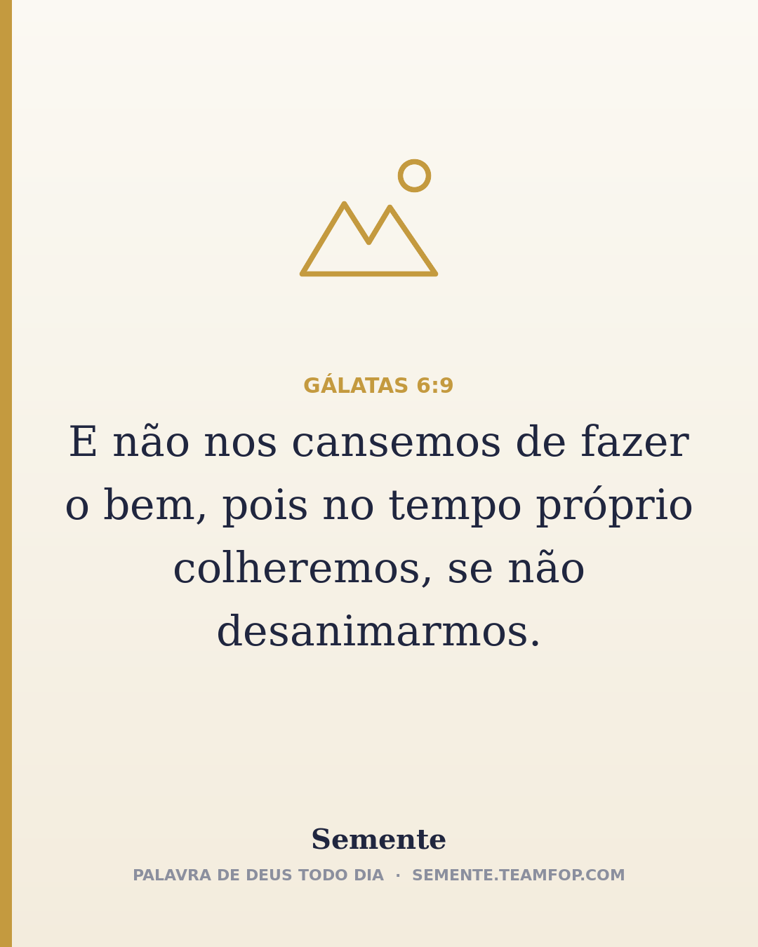 Gálatas 6:9