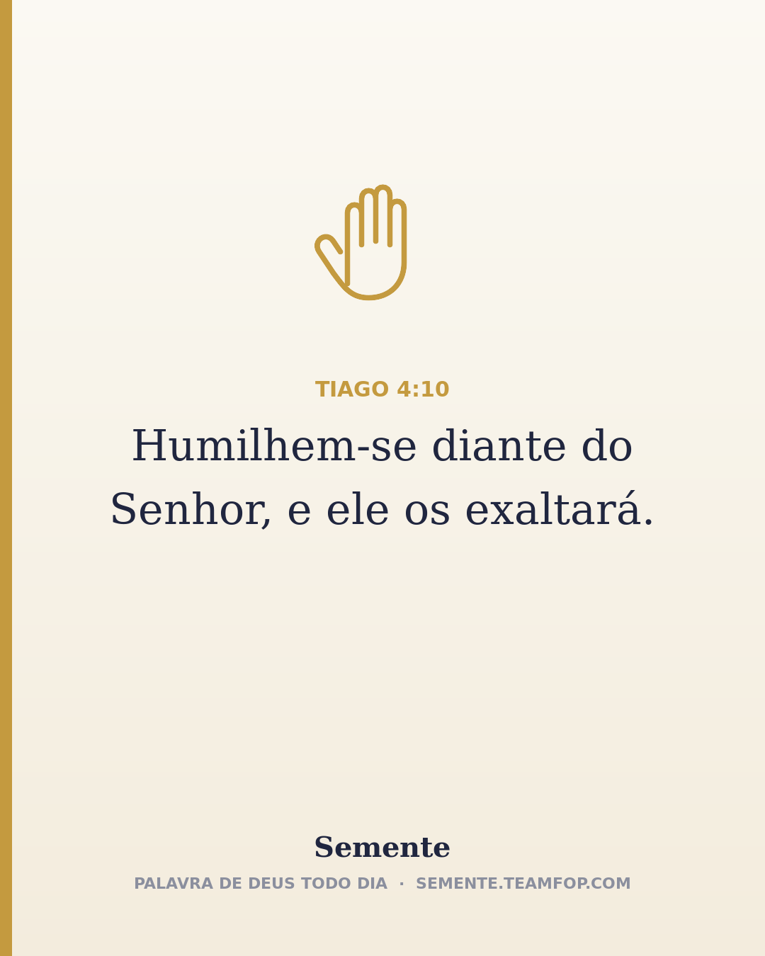 Tiago 4:10